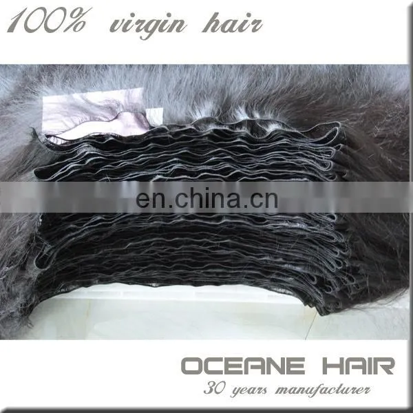 Most popular factory price high quality soprano remy hair extensions