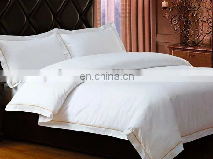 White Hotel Sheets Bed