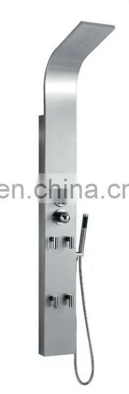 Thermostatic stainless Steel shower panel SP-221