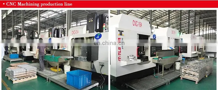 china custom low price aluminum casting machine components with cnc machining