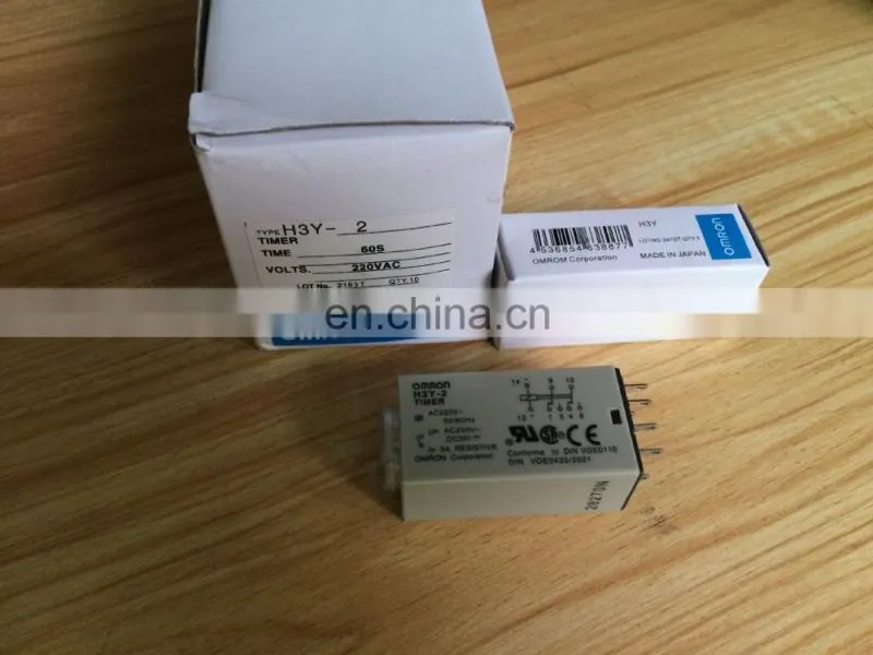 omron timer relay H3Y-2