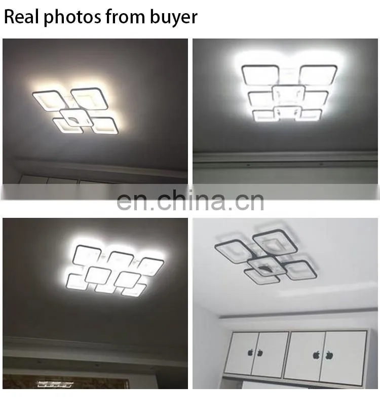 Creative design modern minimalist LED ceiling lamp restaurant bedroom light