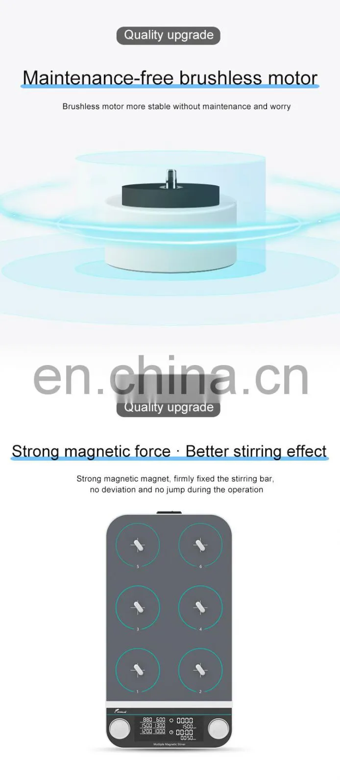AKM Lab Digital Display Multi-position Magnetic Stirrer