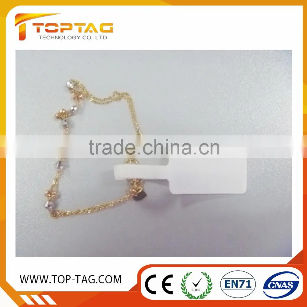 HF/UHF disposable printing plastic long range rfid jewelry tag