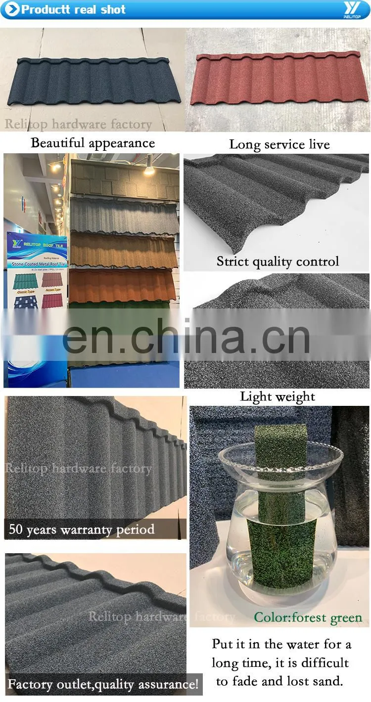 Milano Grey Stone Coated Metal Roofing Cottages For Resort Galvanized Steel Roofing Direct Sale Distribution From Manufacturer