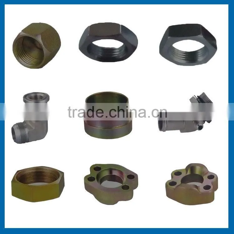 OEM SAE hydraulic male elbow pipe weld pipe 6801-06-08