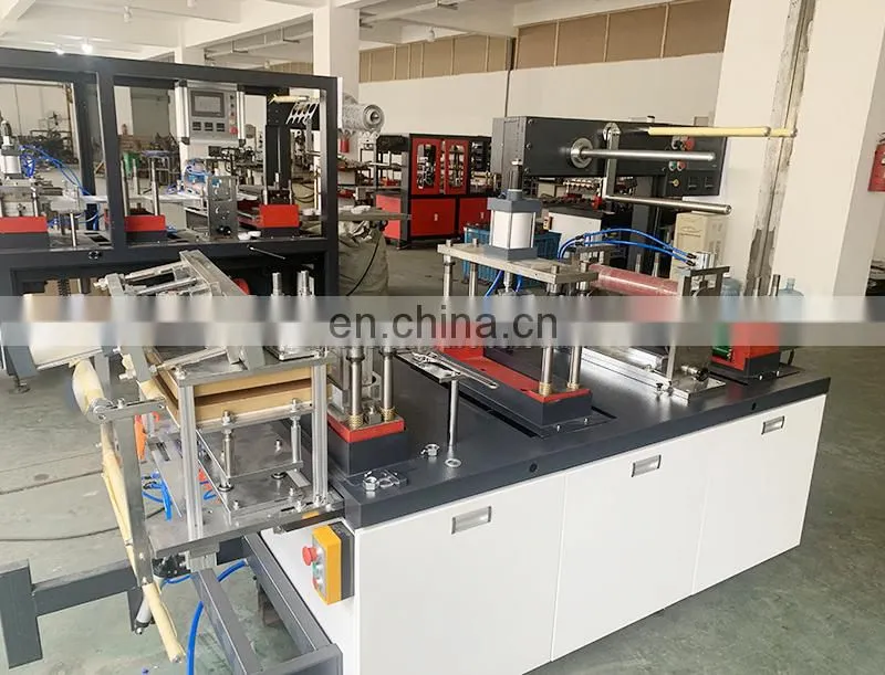 PCL420 Automatic plastic dissert blister tray vacuum forming machine, cold hot drink cup lid cover thermoforming equipment