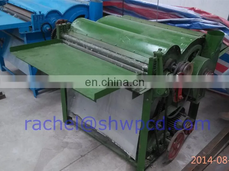 machine recycled polyester fiber high quality cotton fiber opening machine