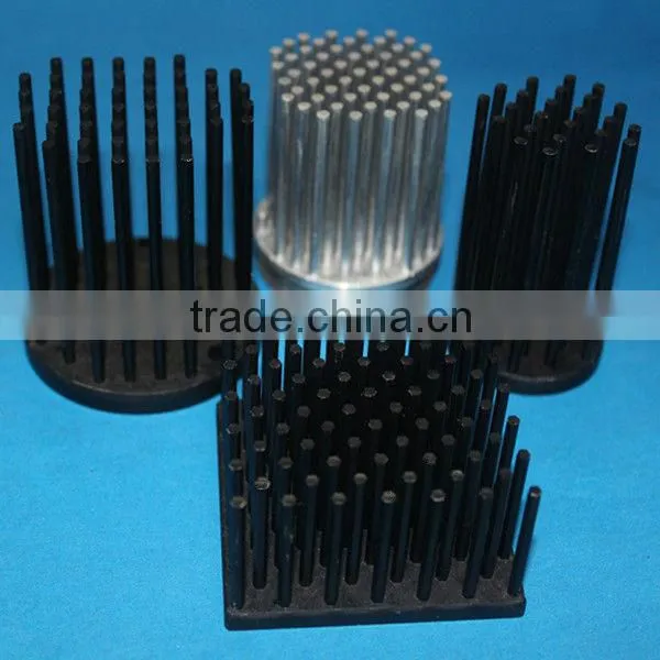 customized aluminium profile anodized heatsink