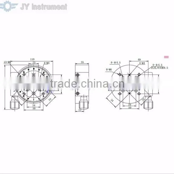 Manual Rotation Stage, manual rotary stage, rotary translation stage, manual rotation table/ 100mm