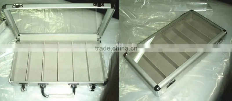 Aluminum Alloy Glass Top Display Presentation Case