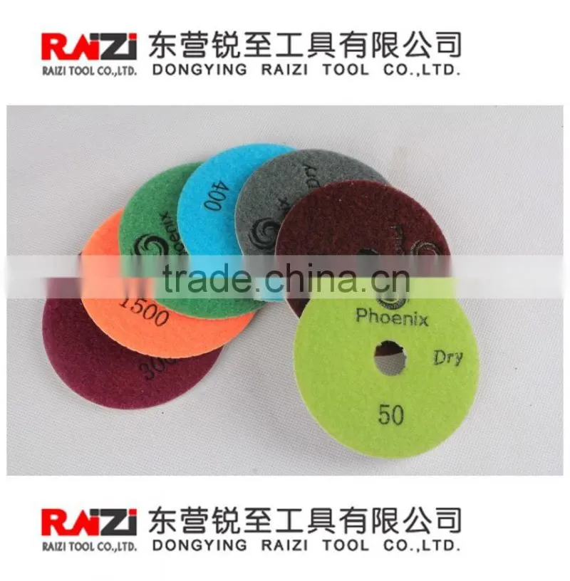 Premium Wet and Dry Polishing Pad White Resin