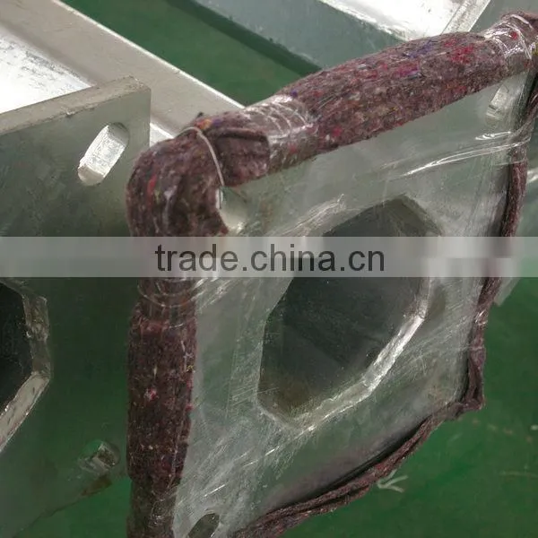 packing details of street light column exported to Russia,lighting poles details