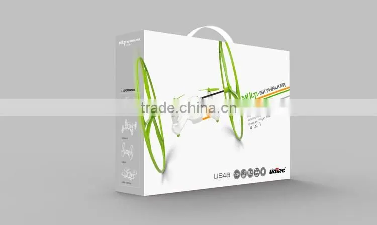 R/C drone remote sensing gravity 4 in 1 6-axis gyro U843 360-degree flip