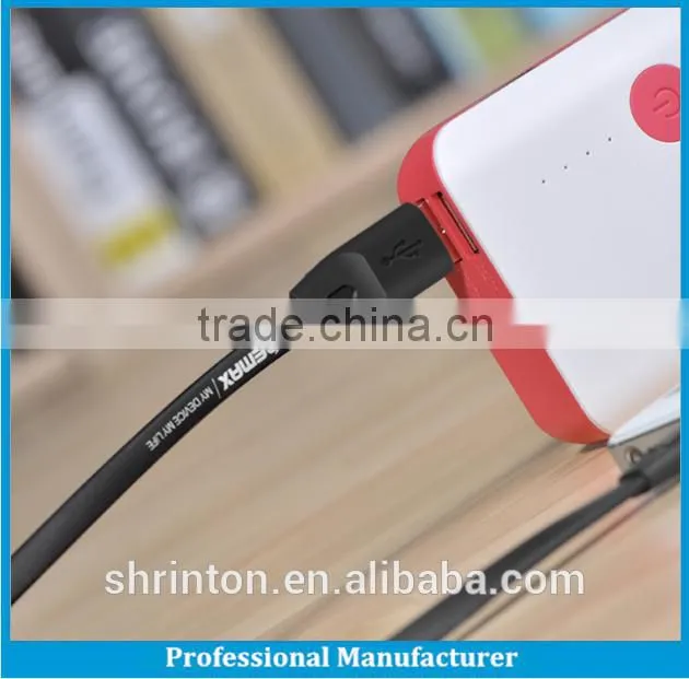 Remax Brand fast sync data cable, USB cable for connecting and charging specified devices