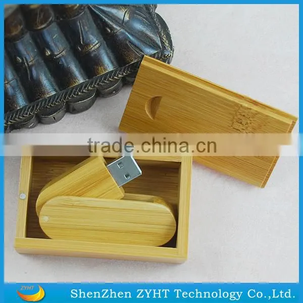 2015 Promotion Gift Keyring Wooden USB Memory for Business Present Wood Pen Drive