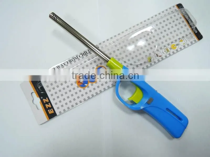 long gas rechargeable BBQ lighter big kitchen lighter