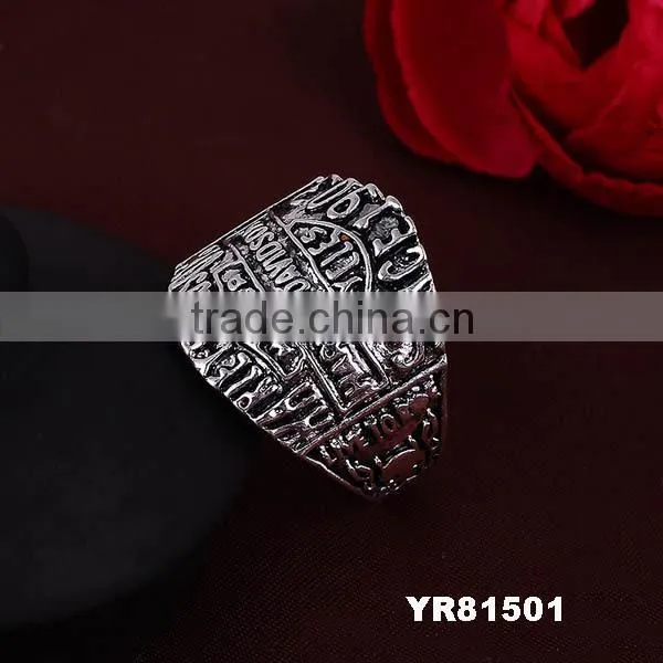 Top Quality Men's Zinc Alloy Wholesale Skull Rings