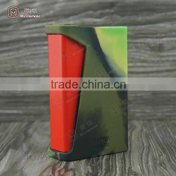 ORIGINAL Smoke H-PRIV 220W TC silicone case Fit for Black Silver White Color Smoke H-PRIV 220w Box Mod