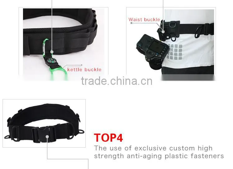 Multifunction camera accessory nylon caden quick strap