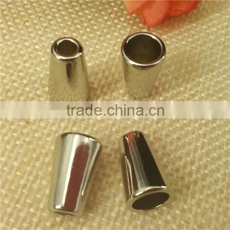 gold cord end cord end for clothing metal cord end