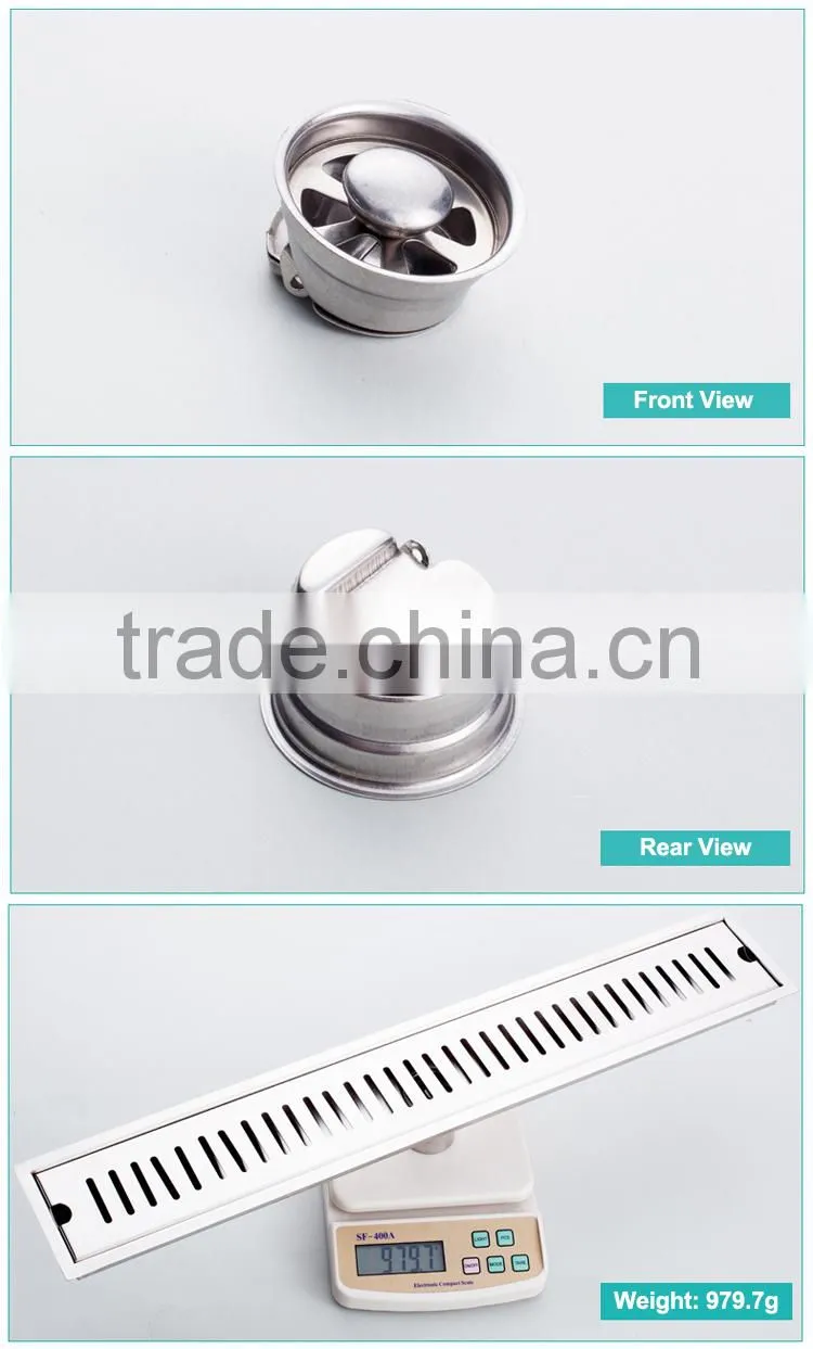 self manufacture sanitary floor drain brushed