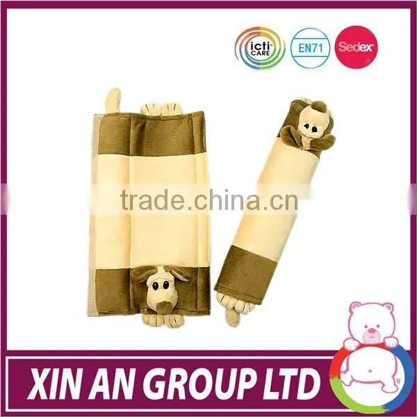 Custom safety belt cover plush comfortable seat belt pad
