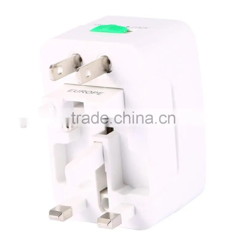 Universal Travel Plug Socket Adapters All in 1 Travel Worldwide US UK AU EU FR DE ES SG BR RU CA NZ IT CL MX Electrical Power Pl