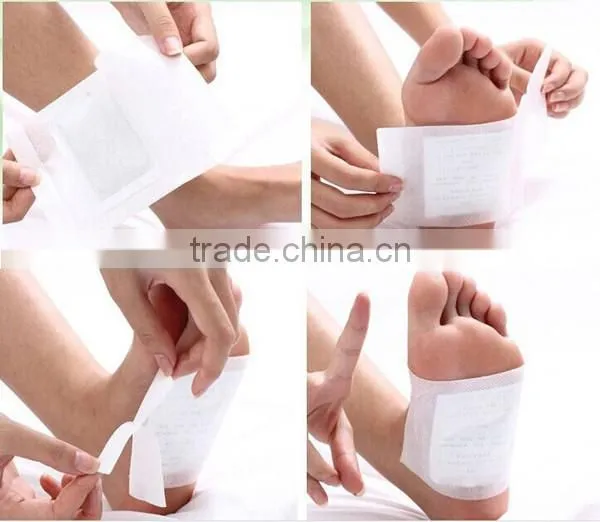 Chinese herbal healthcare detox foot patch