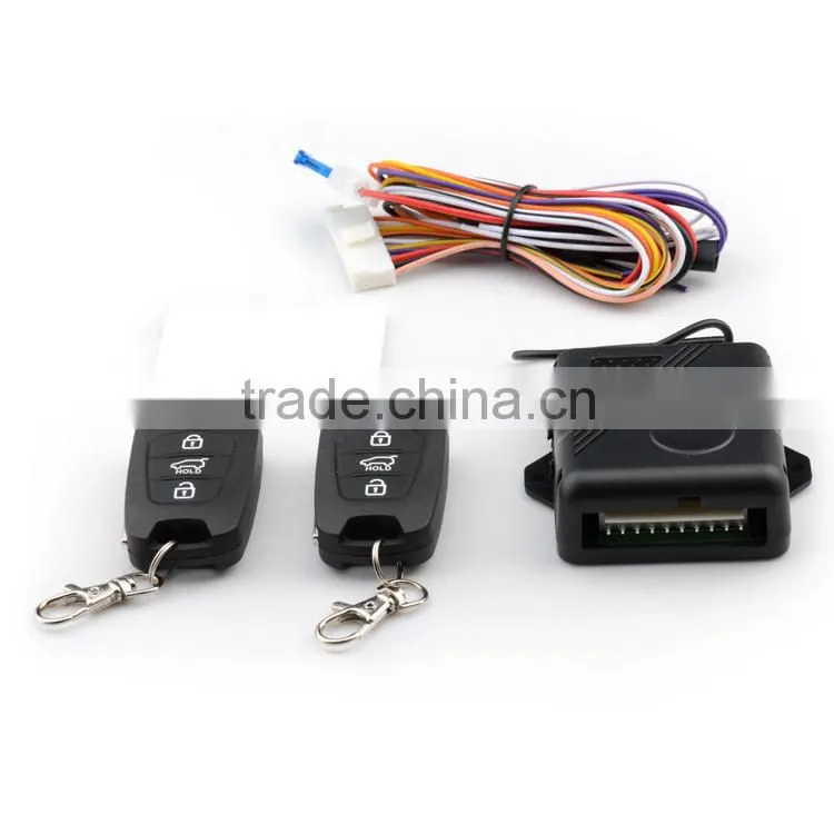 Factory Price car remote keyless entrysystem with positive and negative trunk release for Europe market
