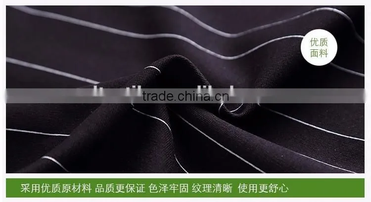 Knitted wholesale viscose rayon spandex fabric/stripe fabric