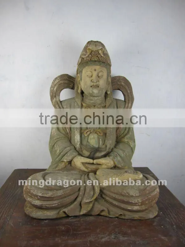 chinese antique furniture shanxi wood buddha