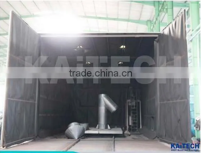 High automatic sand blast room