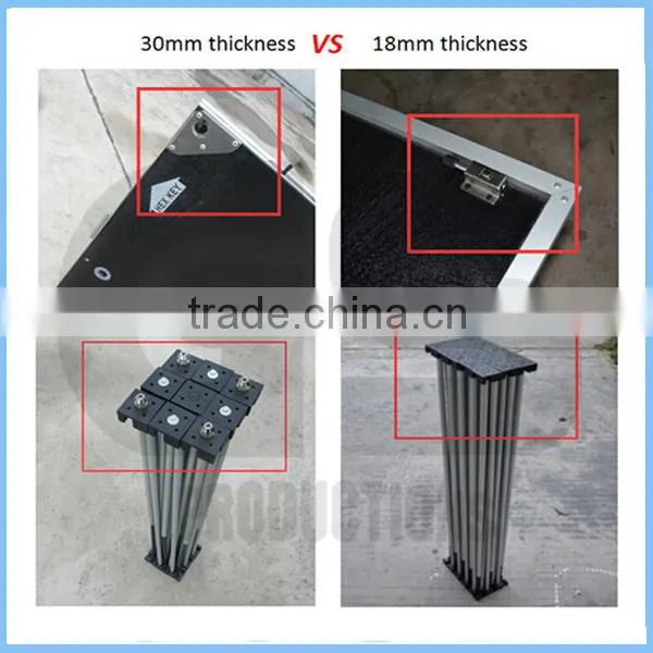 Cheap on sale aluminum portable stage for event staging