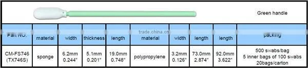 Foam Tipped Cleaning Swabs for Inkjet Printer optical camera lens