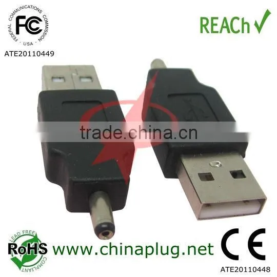3.5 to usb A type dual male electrical plug