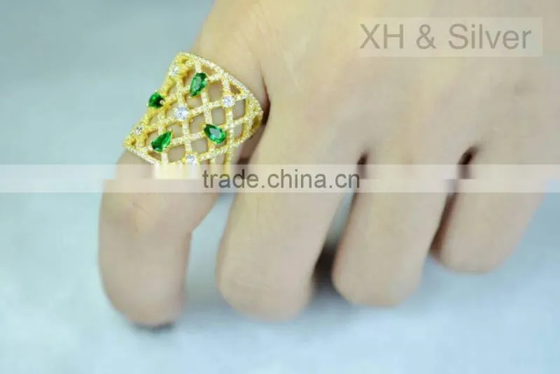 Factory direct wholesale price silver rose plated smart ring jewelry