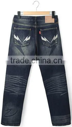 oem selvedge denim jeans wholesale china for man(JM140210)