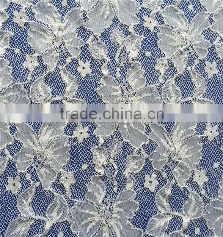 Fashion white african Guipure Lace for Wedding Dresses