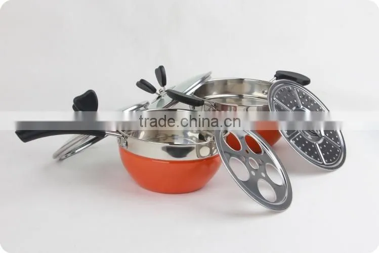 new products 2015 innovative products of induction stainless steel cooking pots and pans sets