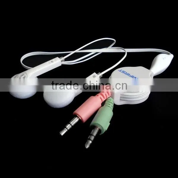 good cheap retractable cable earphones