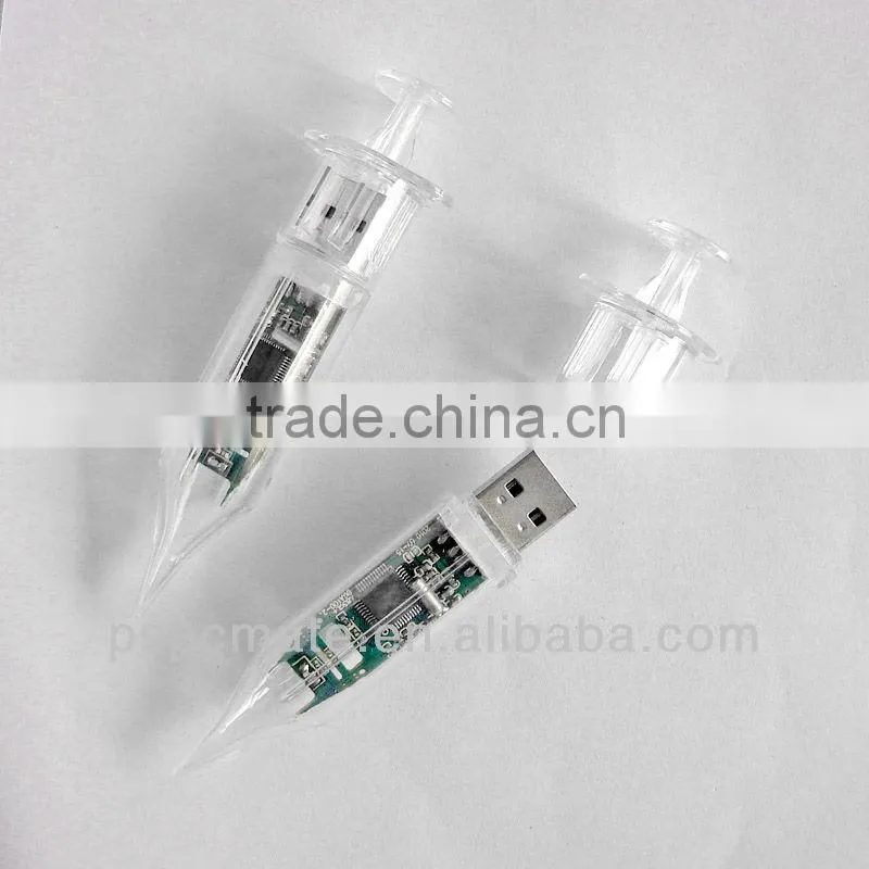 Unique Design Syringe Usb Flash Disk