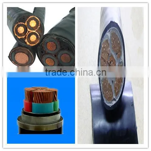 flame retarded 3*120mm+1 XLPE Insulated PVC Sheathed Power Cable 0.6/1kv round aluminum cable XHHW-2