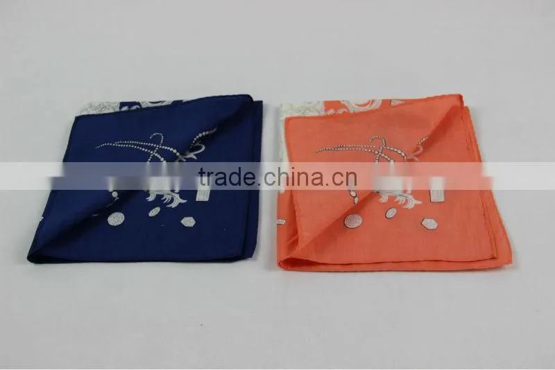 printing cotton custom square bandana