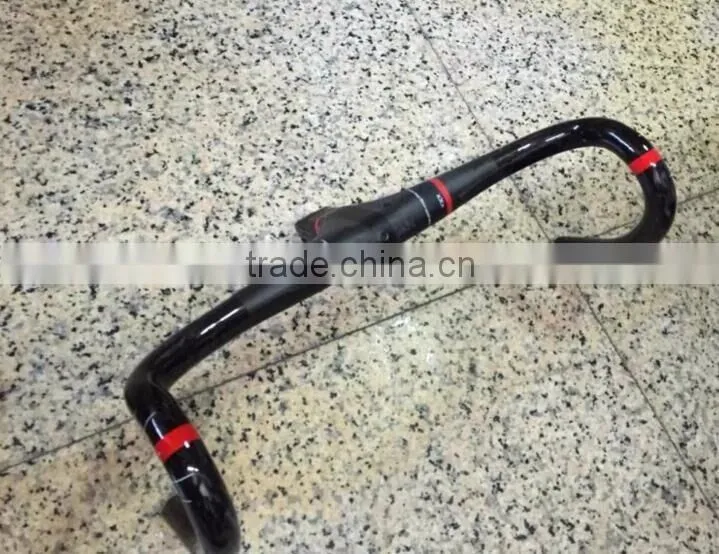 cycling bicycle UD High quality bicycle integrated carbon road handlebar ,famous carbon road bicycle handlebar decal OEM