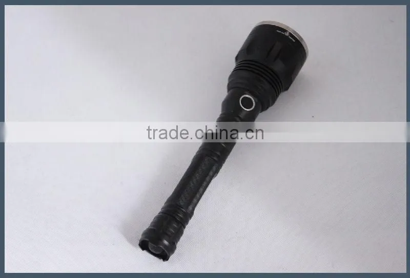 2200 lumen aluminum led flashlight rechargeable torch light