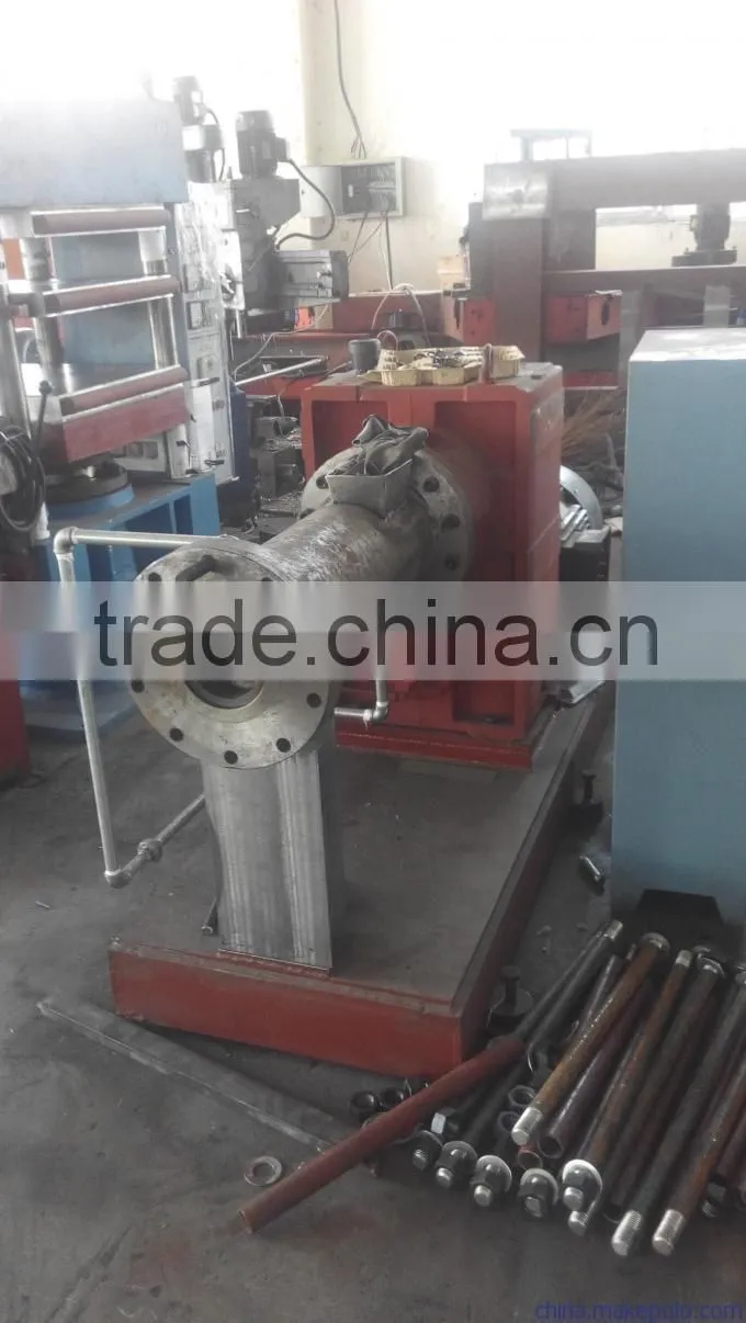EPDM rubber extruder machine / cold feed and hot feed rubber extruder