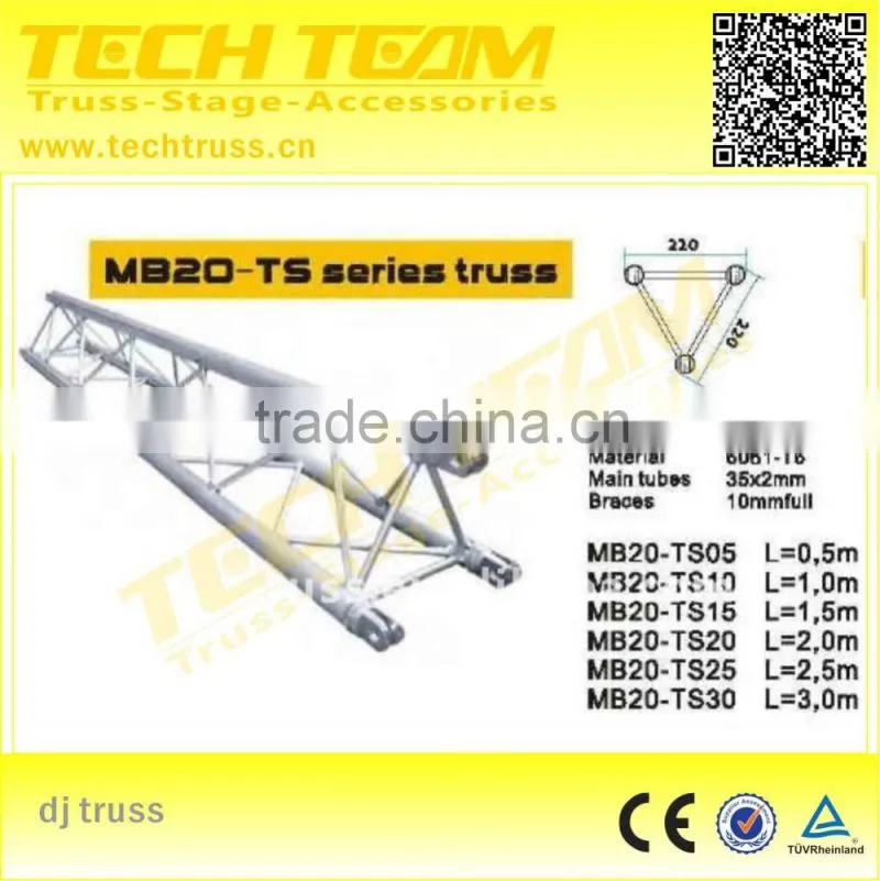 Portable DJ truss stand easy to assemble! easy move!