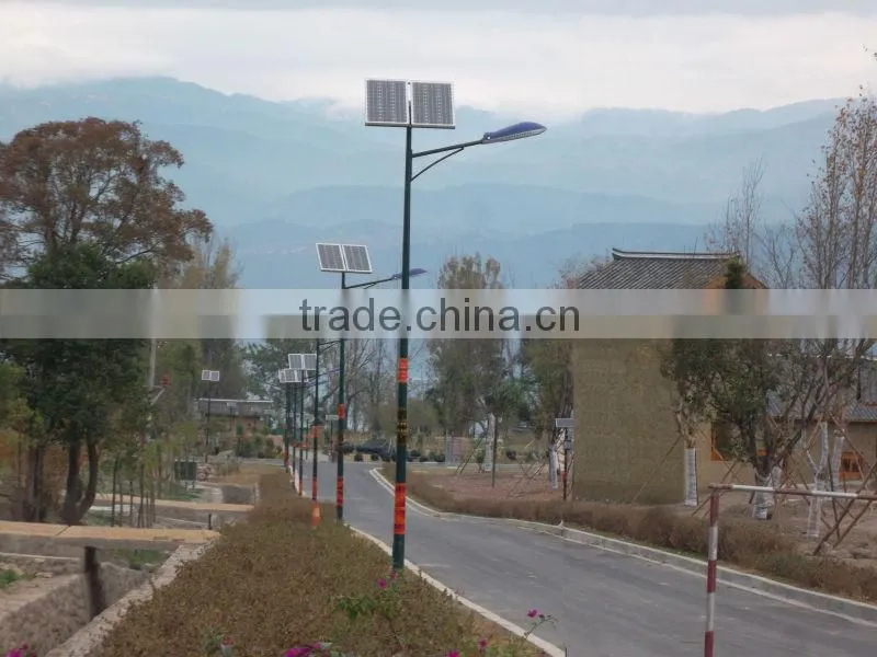 30w solar led light Garden Lighting Hot sales Bridgelux chip All in one Street Lights