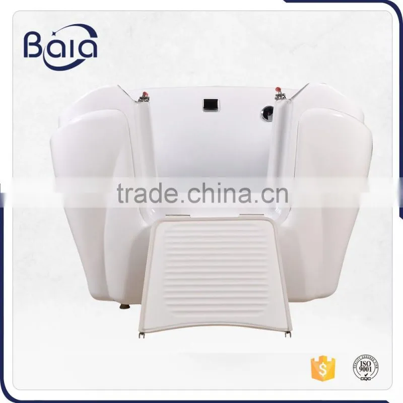 pure acrylic bathtub with door for big dog
